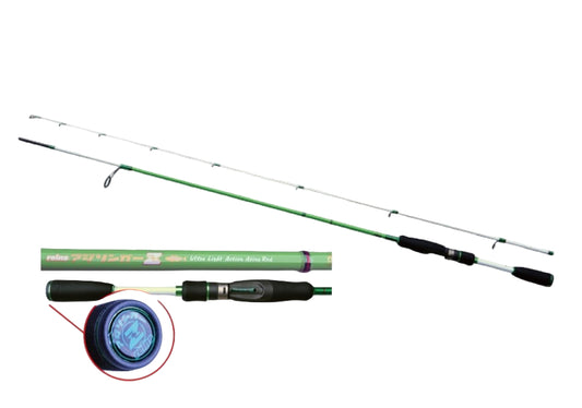 REINS RAZ-72UL Ultralight Rod | 2-6lb Line | 0.4-7g Lure Weight