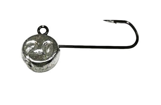 REINS Aji Ball Jig Head #8 1.5g silver fishing jig